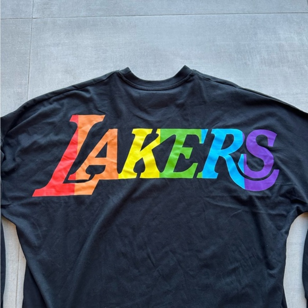 Lakers Pride Long Sleeve T-Shirt - XL